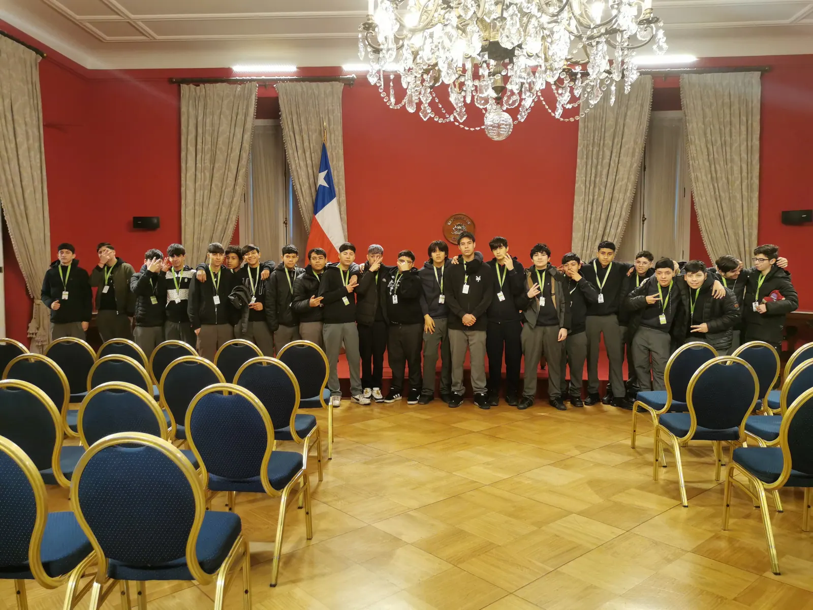 Salida Pedagógica a La Moneda — 1° Medio B — foto 57